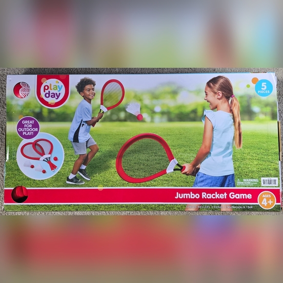 Jumbo Racket Game Set - Picture 2 of 3